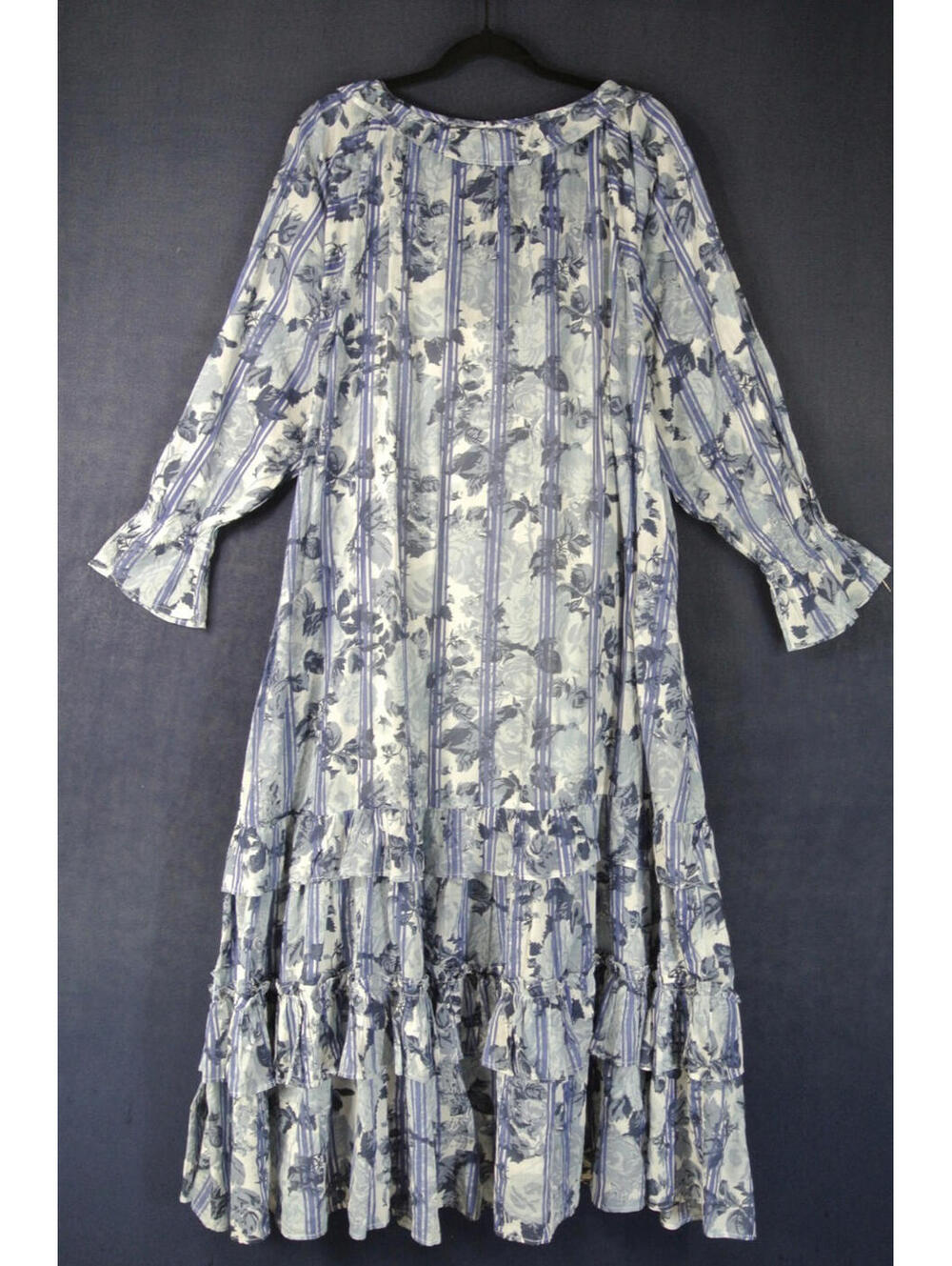 NEW Free People Garden Wonders Long Sleeve Cotton Maxi Dress Sz M  #MD1577 - Picture 7 of 10